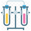 Tubo Laboratorio Produto Quimico Ícone