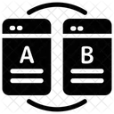 Aplicativo De Teste Ab Metodo De Comparacao Teste De Usabilidade Ícone