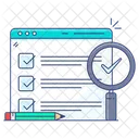 Testes De Usabilidade Experiencia Do Usuario Testes Online Ícone