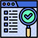 Testes De Usabilidade Acessibilidade Verificacao Ícone