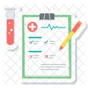 Test Bericht Diagramm Symbol