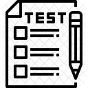 Teste Exame Multipla Escolha Ícone