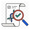 Teste De Dna Genetica Saude Personalizada Ícone