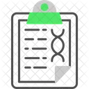 Teste De DNA Relatorio De Teste Pesquisa Ícone