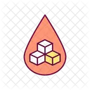 Exame De Sangue Nivel De Acucar Sangue Ícone