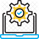 Teste De Software Tecnologia Automacao Ícone