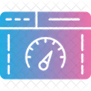 Teste De Velocidade Desempenho Internet Ícone