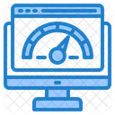 Teste De Velocidade Painel Gerenciamento Ícone