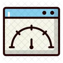 Teste De Velocidade Velocidade Desempenho Ícone