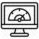 Teste De Velocidade Da Internet Otimizacao De Velocidade Teste De Velocidade Da Web Ícone