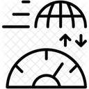 Teste de velocidade da internet  Ícone