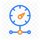 Teste De Velocidade Da Internet Teste De Velocidade Velocidade Da Web Ícone