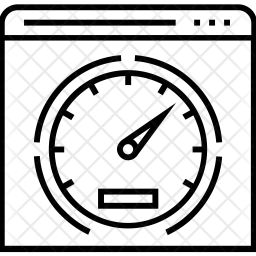 Teste de velocidade de rede  Ícone