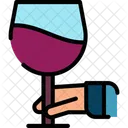 Teste de vinho  Ícone