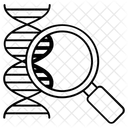 Teste De DNA Fita De DNA Biologia Ícone
