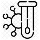 Testes pcr regulares  Ícone