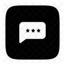 Testimonial Feedback Review Icon