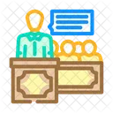 Testimonial Evidence Crime Icon