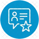 Feedback Testimonial Review Icon