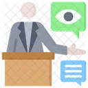 Testimony Law Trial Icon