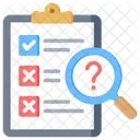 Testing Analysis Examination Icon