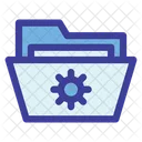 Testing Folder Gear Icon