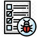 Testing Bug Testing Virus Icon