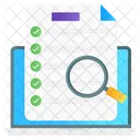 Testing Checklist  Icon