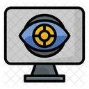 Testing Monitor Eye Icon