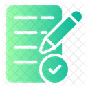 Testing Exam Task Icon