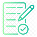 Testing Exam Task Icon