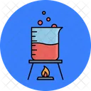 Testlabor Chemielabor Chemischer Kolben Icon