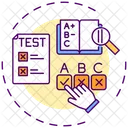 Tests and gradebook  Icon