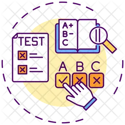 Tests and gradebook  Icon