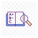 Tests Gradebook Education Icône