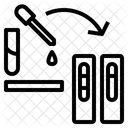 Test Streifen Antigen Symbol