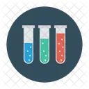Test Tube Bottles Lab Icon