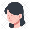 Tete De Femme Icône