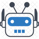 Tête de robot  Icône