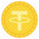 Tether Usdt Blockchain Crypto Digital Money Cryptocurrency Icon