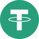Tether Crypto Currency Crypto アイコン