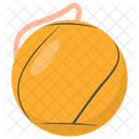 Tether Ball Ball Yellow Ball Icon