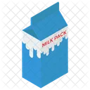 Tetra Milchpackung Milchprodukt Bio Milch Symbol