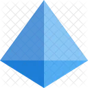Tetrahedron Shapes Icon