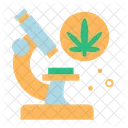 Tetrahidrocannabinol Medico Thc Icono