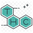 Tetrahydrocannabinol Genetic Marijuana Icon