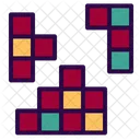 Tetris Game Block Icon