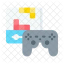 Tetris Spiel Videospiel Symbol