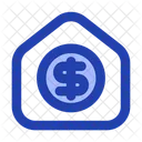 Teuer Smarthouse Geld Symbol