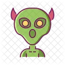 Teufel Alien  Symbol